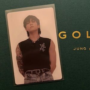 Brand New Jungkook Golden Walmart Exclusive Photocard